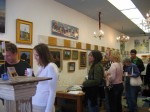 inside view of Studio Gallery opening for "City Streets"