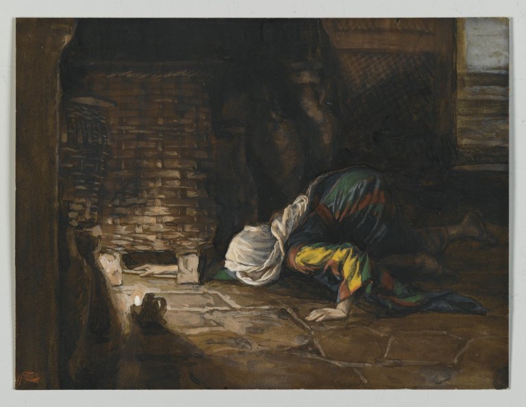 Tissot, James Jacques Joseph, 1836-1902. Lost Drachma, from Art in the Christian Tradition, a project of the Vanderbilt Divinity Library, Nashville, TN. http://diglib.library.vanderbilt.edu/act-imagelink.pl?RC=54791 [retrieved December 25, 2012].