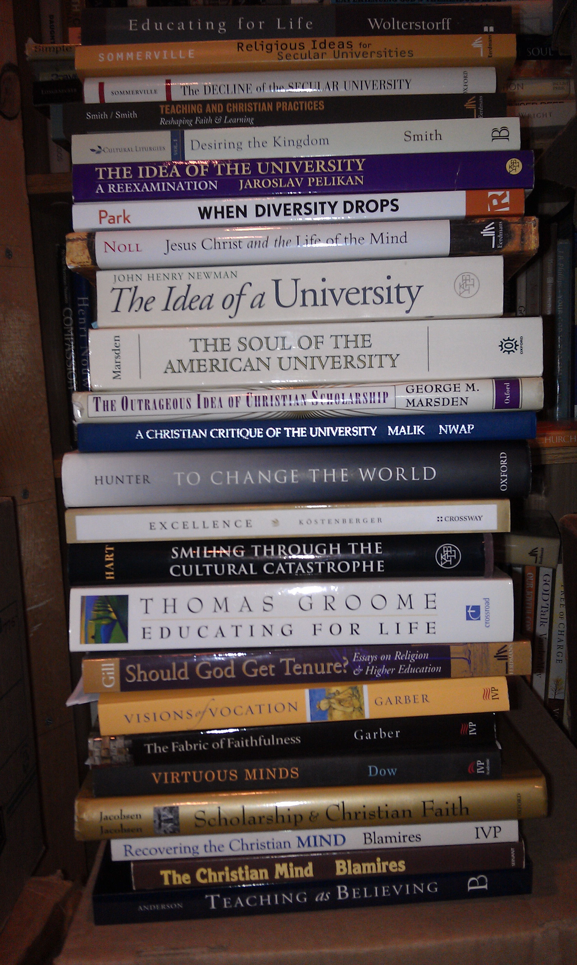 Higher Ed titles 2