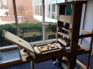The Gutenberg Press replica at Gordon-Conwell continues to remind me that it's time "to get back to the books" ;)