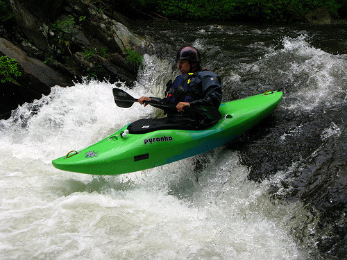 whitewater kayak photo