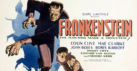Poster for 1931 Frankenstein movie