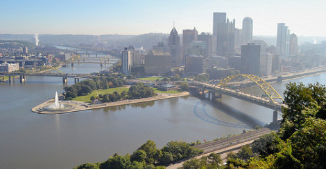 downtown pittsburgh photo