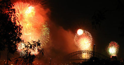 Photo of New Year's fireworks in Sydney, Australia