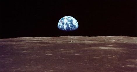 Apollo 11 photo of Earth from the moon